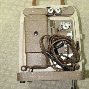 Vintage 50s Bell & Howell 8MM Movie Projector Model 253 AX UNTESTED